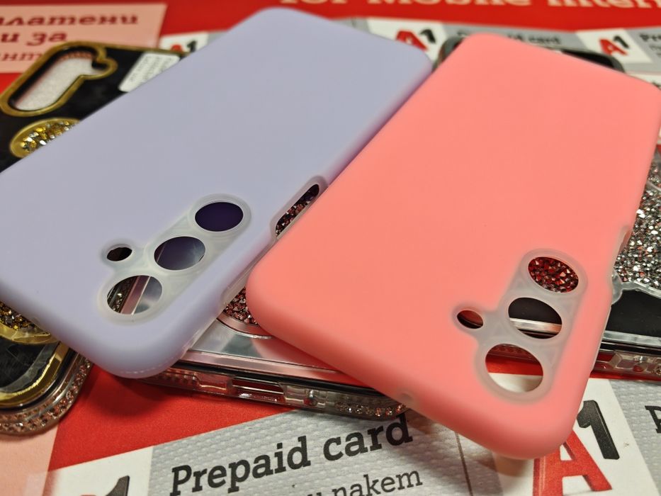 Samsung Galaxy A16 луксозни тефтери и гърбове блестящи и едноцветни