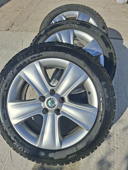 Vand jante skoda cu anvelope iarna
