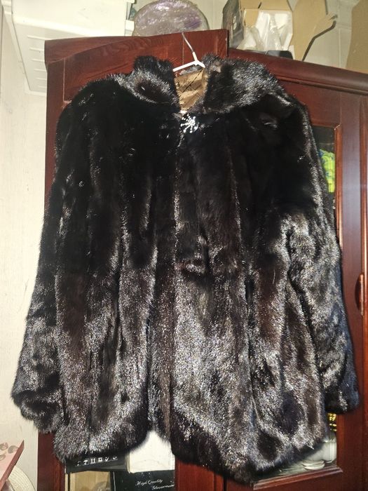 Шуба норковая короткая