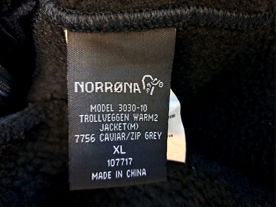 Norrona Trollvegen warm3-Ориг.поларено горнище (Яке)