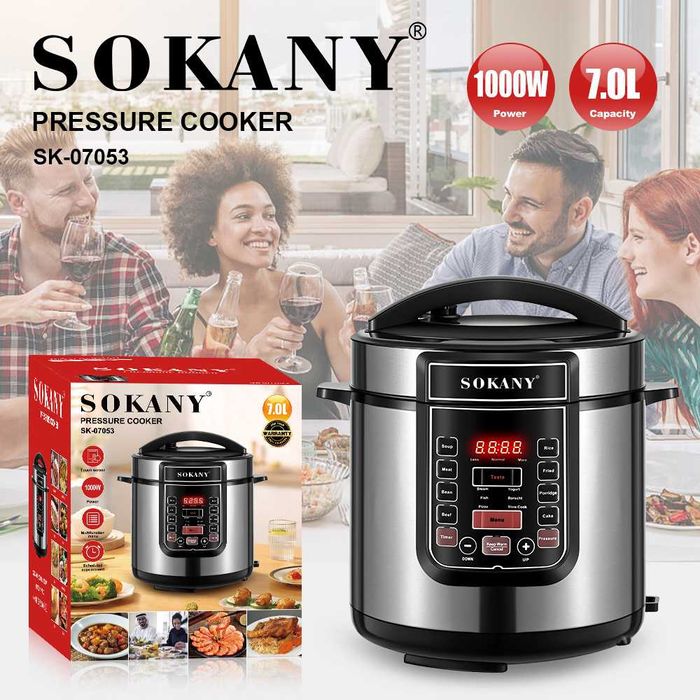 Мултикукър 7 литра 1000W Sokany