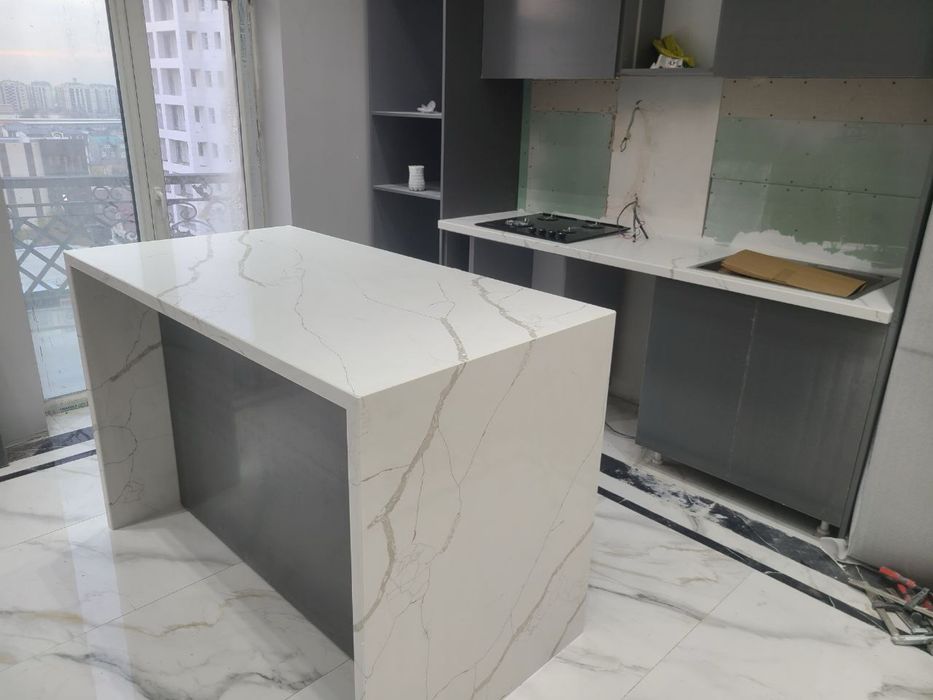 Столешница кварц тошдан заказга киламиз!!!