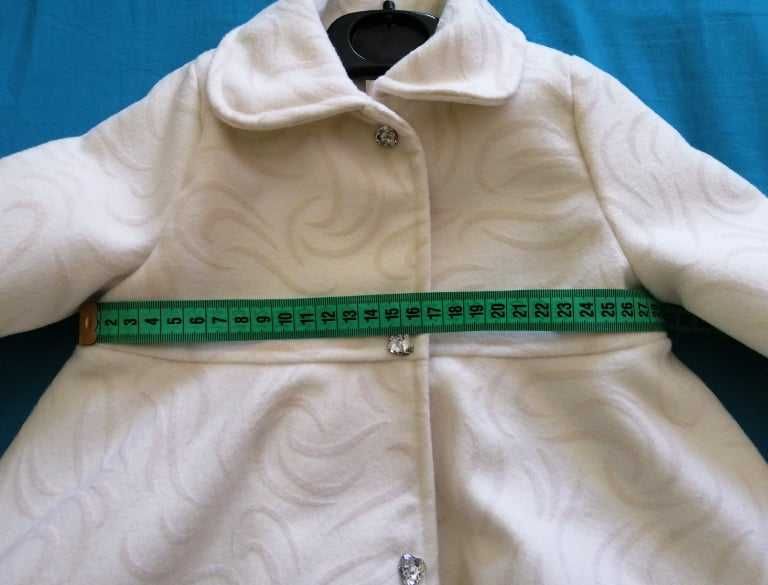 Palton elegant de toamna- iarna NOU ( marime 12Luni; 80cm)