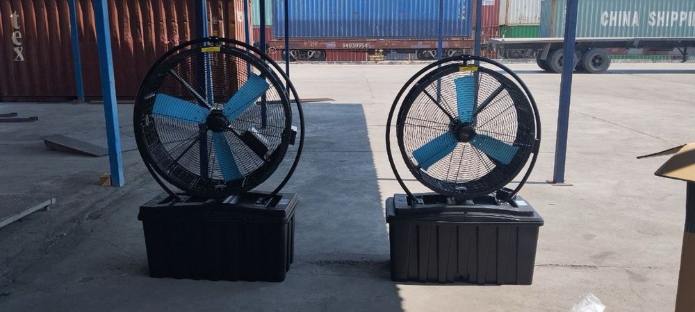 Вентилятор водяной  вольто с ведром 100л