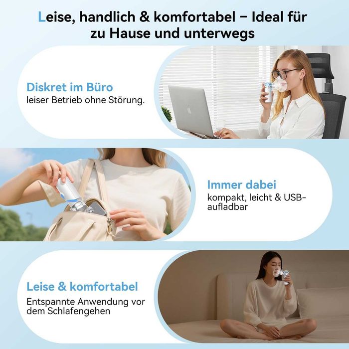 Inhalator pentru adulti si copii, nebulizator