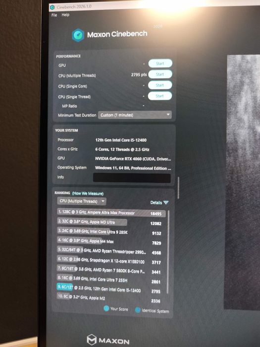 PC Gaming  DDR5  RTX 4060 i5 12400