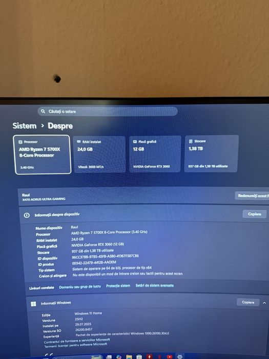 Vand pc high end complect de joc