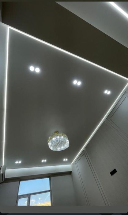 Натяжной потолок с гарантией