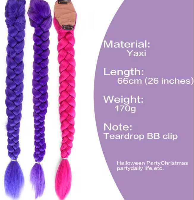 Pre-Order! Плитка Перука Rumi, Mira, Zoey – K-pop demon hunters