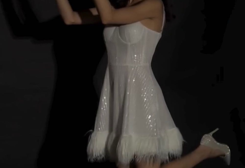 Платье женское белое