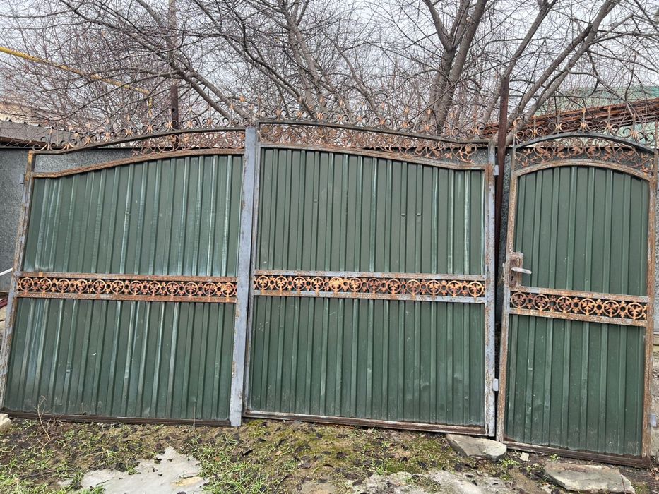 Ворота с калиткой