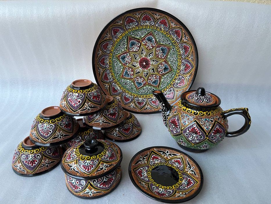 Миллий сопол идишлар сувенирлар совга учун буюмлар