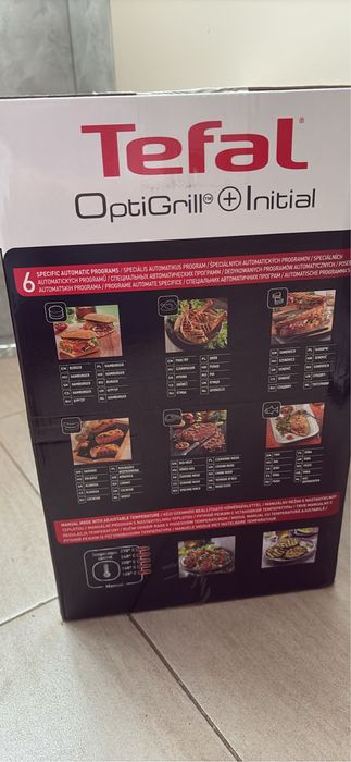 Grătar electric TEFAL OptiGrill Initial GC706D34, 6 programe automate