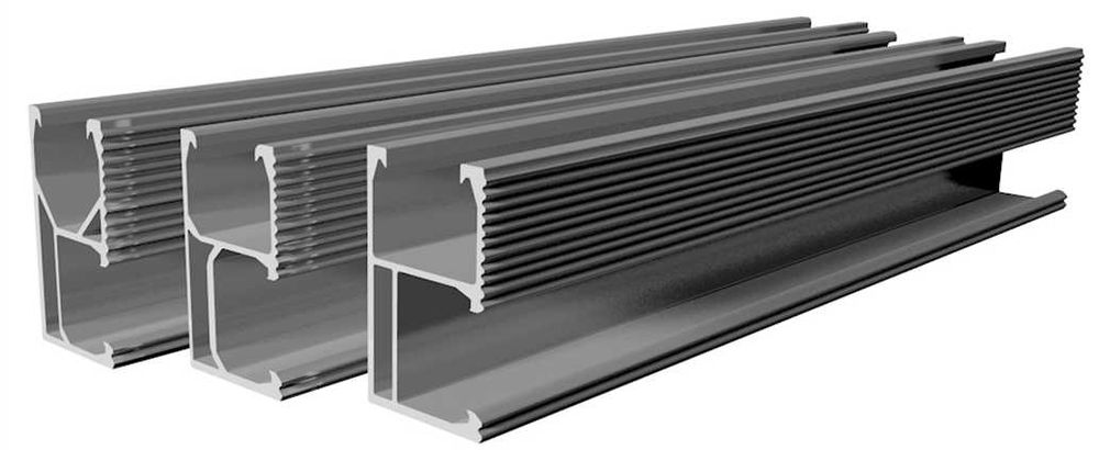 Sina aluminiu prinderi panouri solare fotovoltaice 4 metri