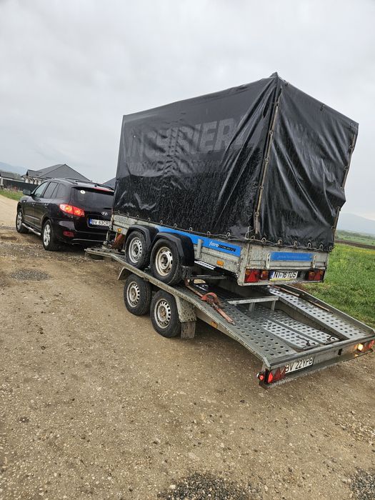 Tractări auto, troliu electric, utilaje