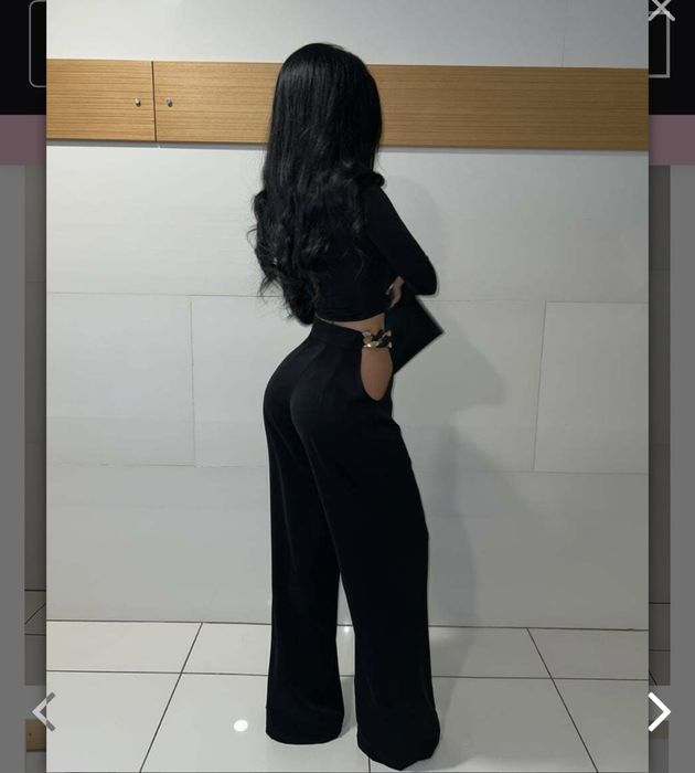 Compleu elegant negru odesza set black