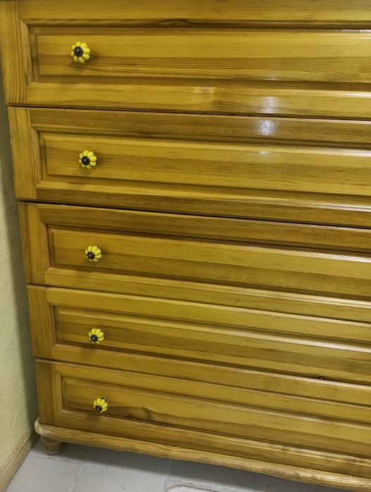 Масивен старинен чамов скрин - 225 лв