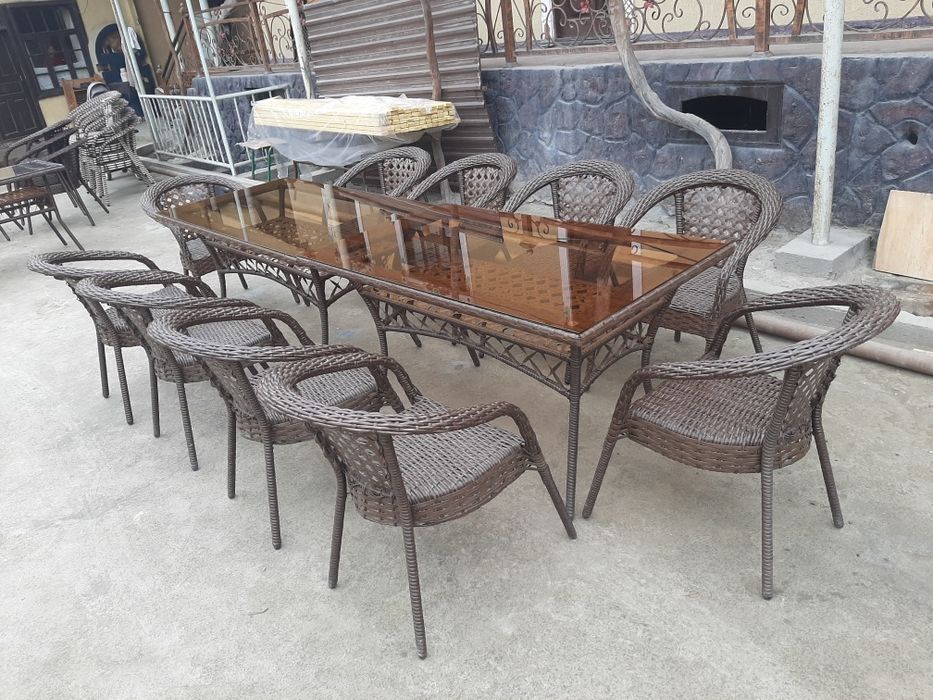 Ratan stol stullar kachela va mahsulotlari optim narxda 3yil garantiya