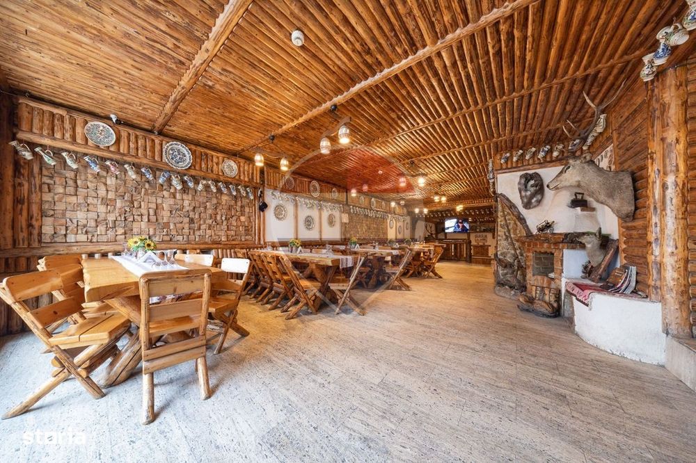 Pensiune cu restaurant și spații comerciale, central Râșnov