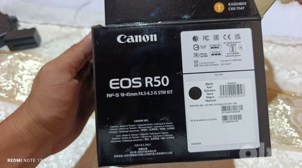 Canon r 50 sotiladi