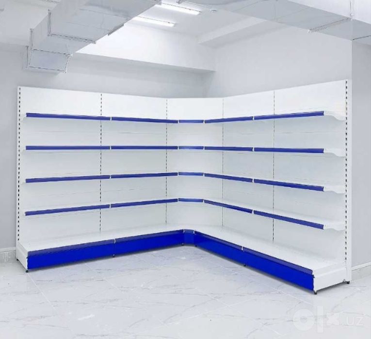 Заводской Стеллаж сборный металлический полка, vitrina prilavka tokcha