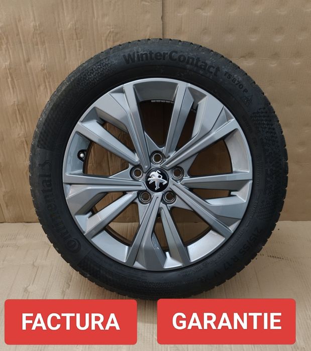 Jante Peugeot 508 17" + anv.iarna - 3008, 5008, FACTURA, GARANTIE