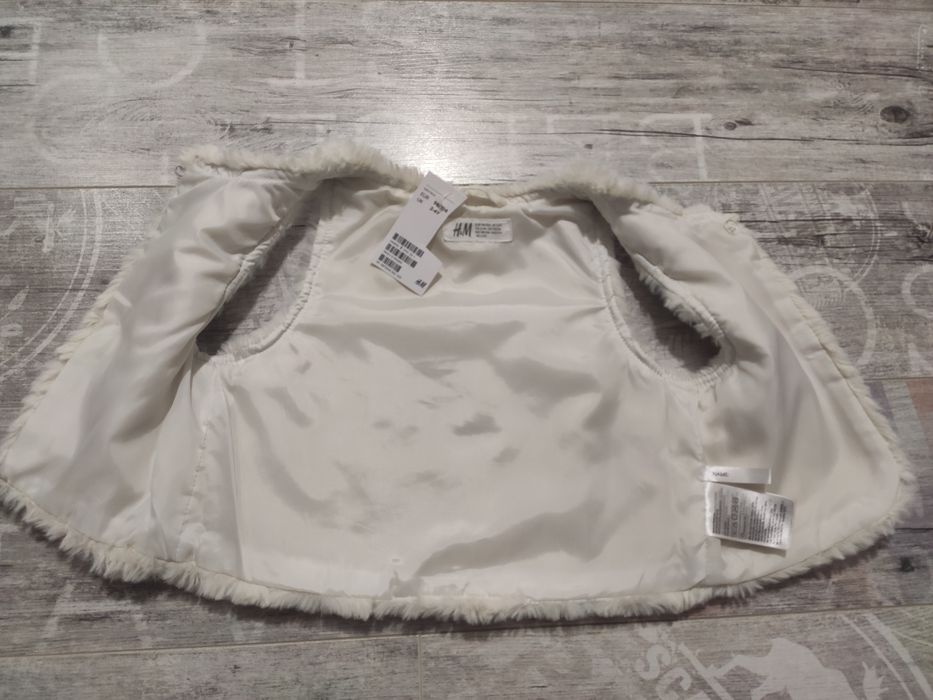 Vesta din blana 98-104 H&M