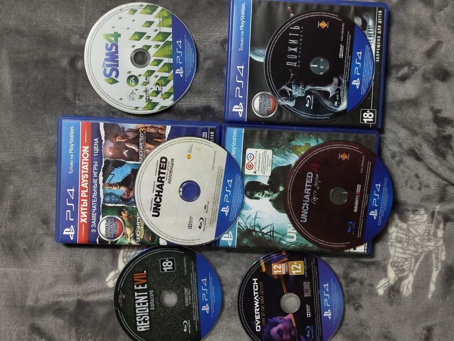 Диски/Игры на Playstation 4/ PS4