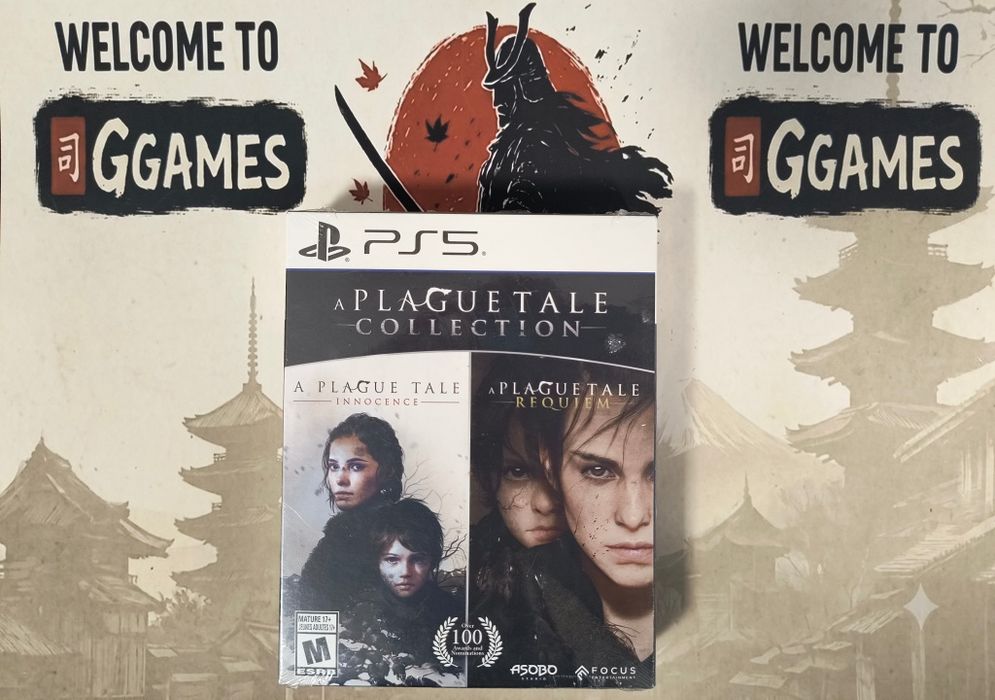Plague Tale Collection Steelbook edition PS5