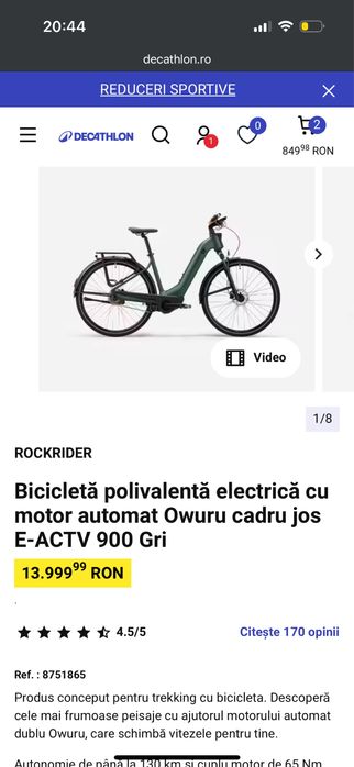Bicicleta Electrica Oras Rocrider E Actv 900 nu cube scott trek ktm
