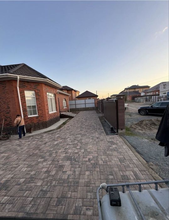 Укладка брусчатки