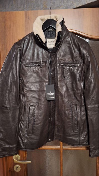 Geaca de piele Bull&Berry Noua