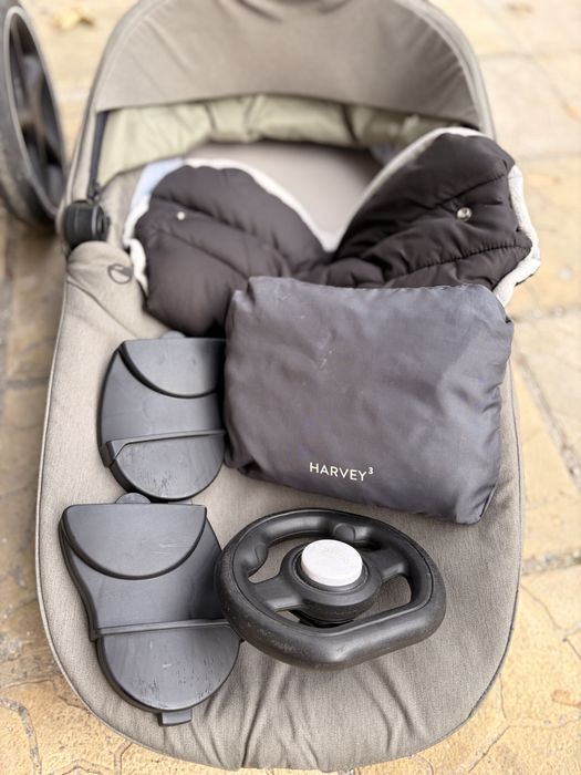 Easywalker Количка Harvey 3 Forest Green 2 в 1