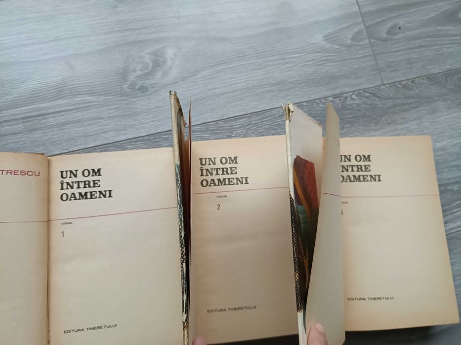 3 vol. Un om între oameni de Camil Petrescu