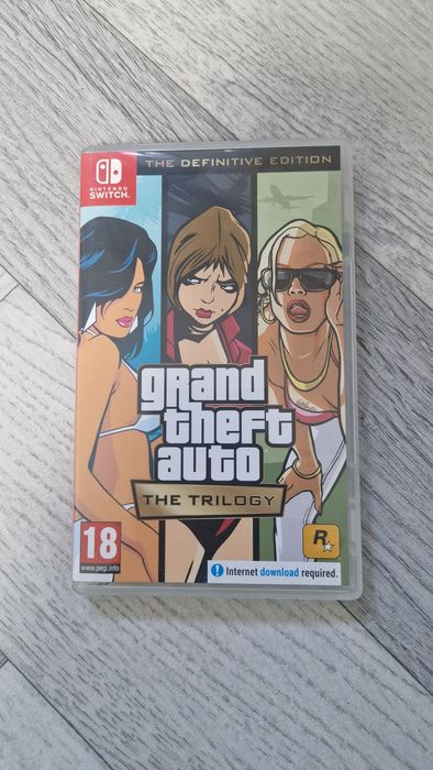 GTA The Trilogy Definitive Edition для Nintendo Switch