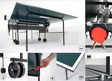 Anunt Masa Tenis din Germania NOUA in cutie Sigilata Sponeta Ping Pong