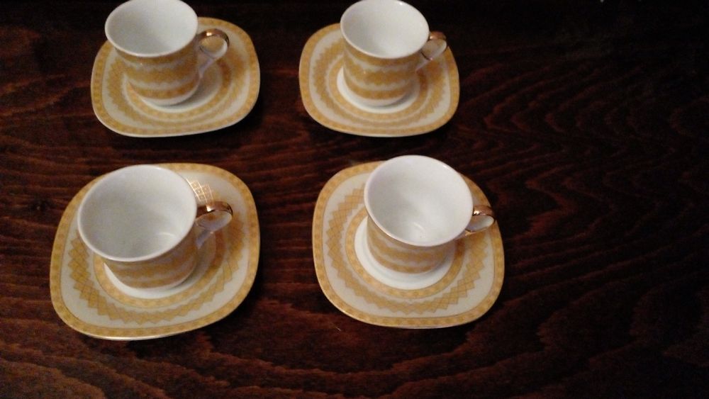 Кофейные чашки, 4 штуки