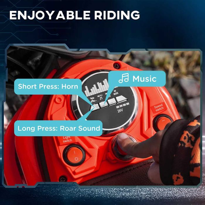 Motocicletă Electrică 24V pentru Copii