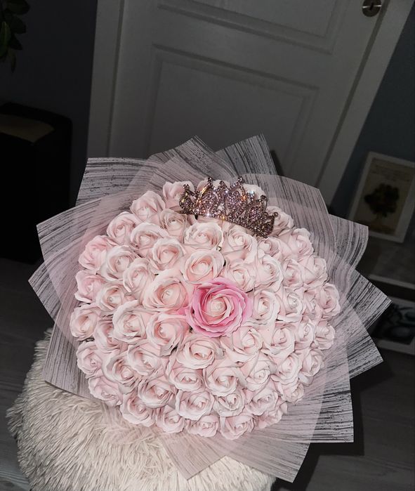 Buchet trandafiri de sapun