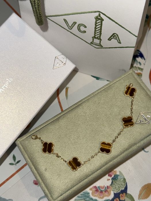 Van cleef тигровый глаз