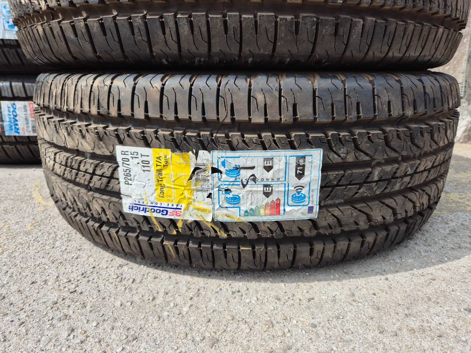 2 Anvelope M+S A/T H/T - 265/70/15 - BFGoodrich - NOU - DOT 2015 !