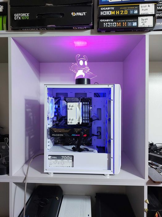 Мощный игровой компьютер Ryzen 7 5700x, RX6600xt 8Gb