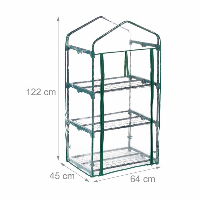 Домашна Оранжерия на 3 и 4 нива за разсад и млади растения 160х69х49см