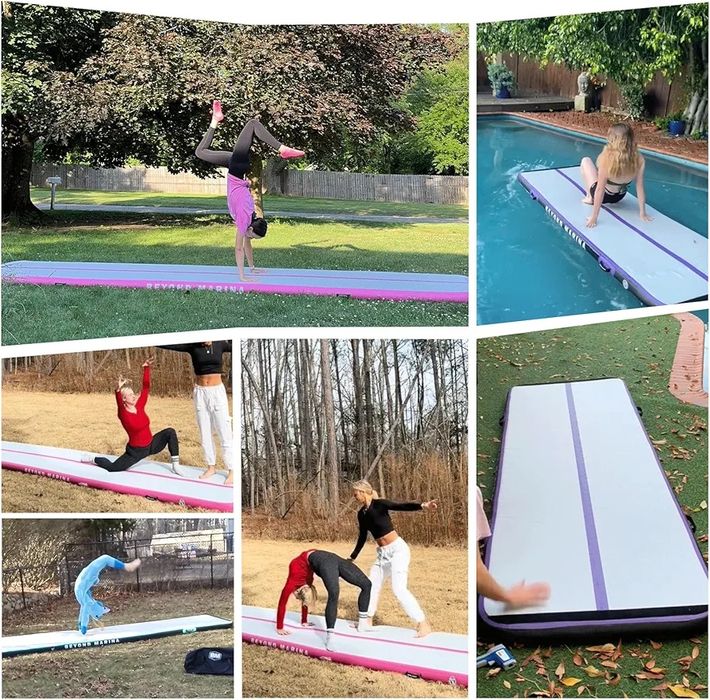 3м Надуваема гимнастическа постелка Beyond Marina Air Track + помпа