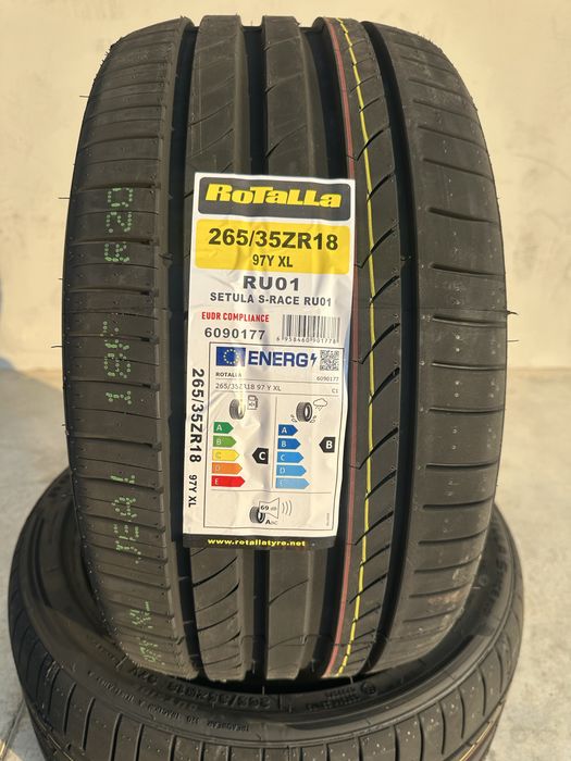 Нови летни гуми ROTALLA SETULA S-RACE RU01 265/35R18 97Y XL БОРД 2653518