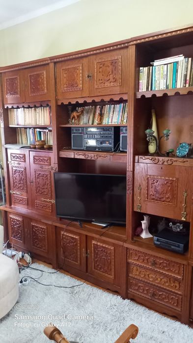 Bibliotecă stejar