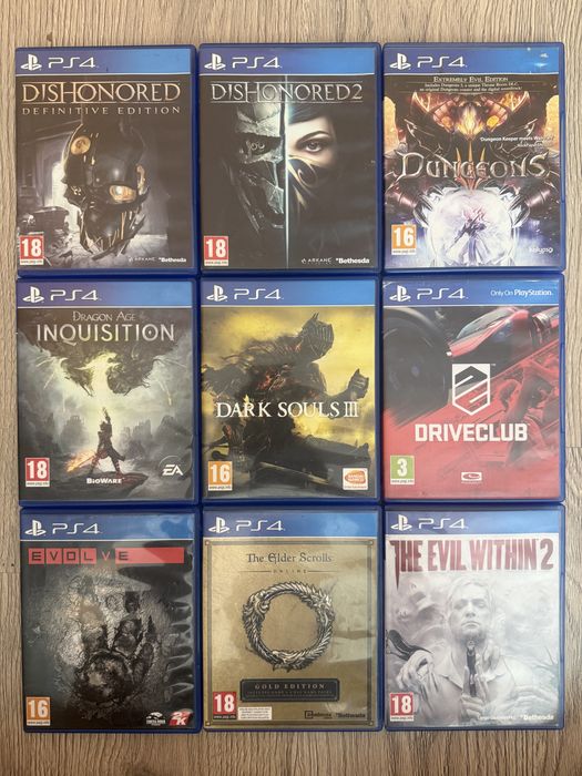 Оригинални Дискове игри за ps4, playstation 4, плейстешън4
