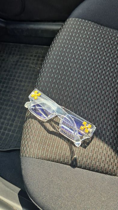 Ochelari de soare Off White Blue Lens