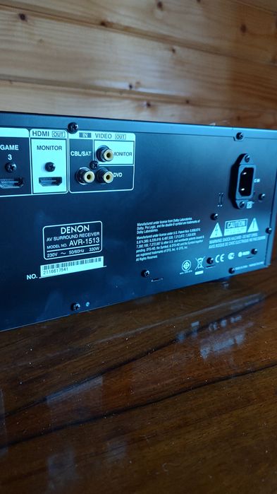 Denon AV Surround Receiver AVR-1513 / 5x110 Watt