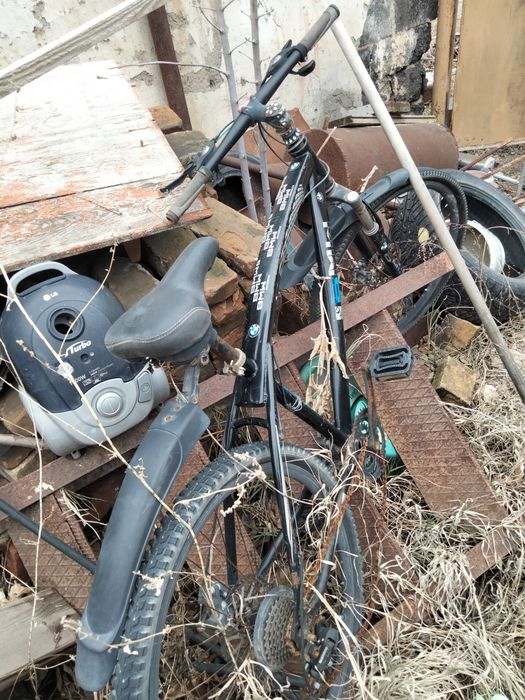 Японский велосипед и Бмв